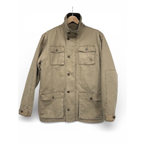 Hunt Bum Other - Hunt Bum Men's LT Tall Field Jacket Canvas Quilted Hunting Coat Removable Collar